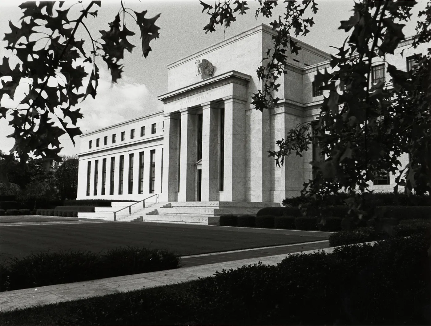 The Marriner S. Eccles Federal Reserve Board Building in Washington, photographed in 1937